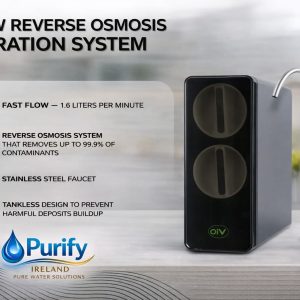 💧 Purify AW-RL03-600G – Reverse Osmosis Water System (Black)