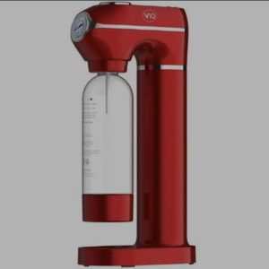 💧 Purify SodaBoom SD-7006 Red — Sparkling Water Maker with Pressure Gauge